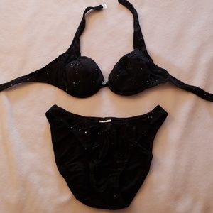 Frederick's bikini w/ water filled removable pads